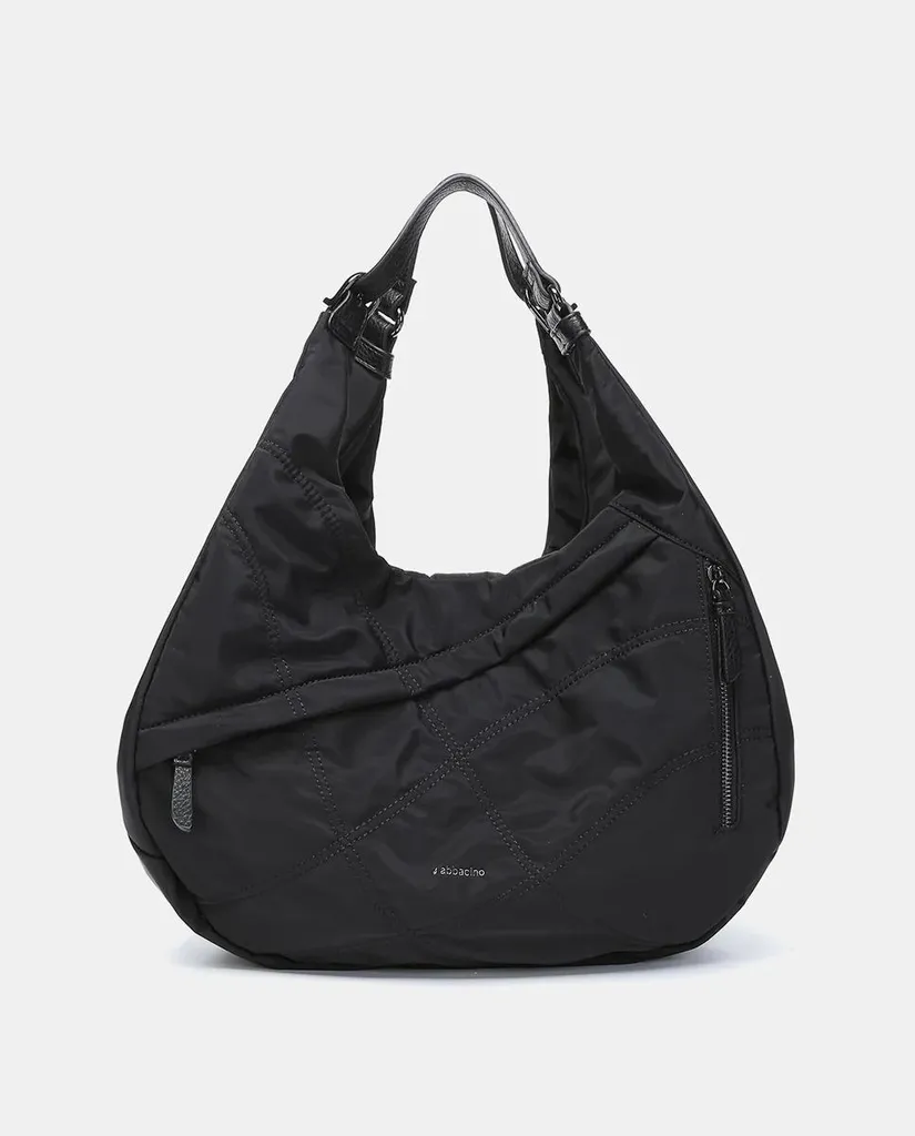 Petit sac cabas noir Abbacino 81171ab - Ne cherchez plus vos clés, soyez organisée