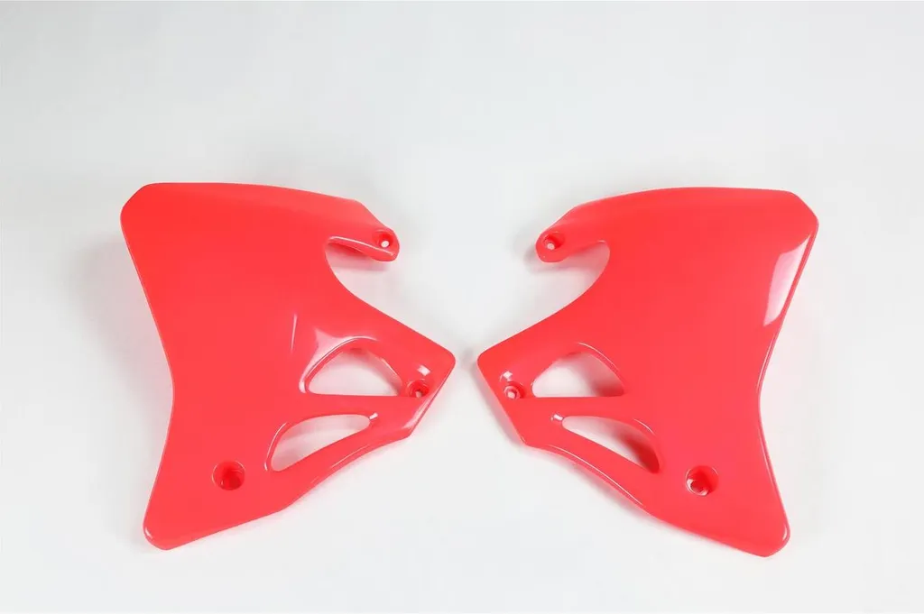 Bouchon de Radiateur Honda en Aluminium Rouge UFO Plast - Étanchéité Renforcée