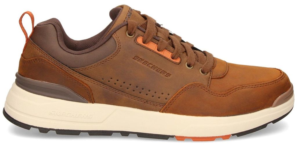 Buty SKECHERS ROZIER-MANCER, brązowe: rozmiar 46 Zdjęcie produktu 