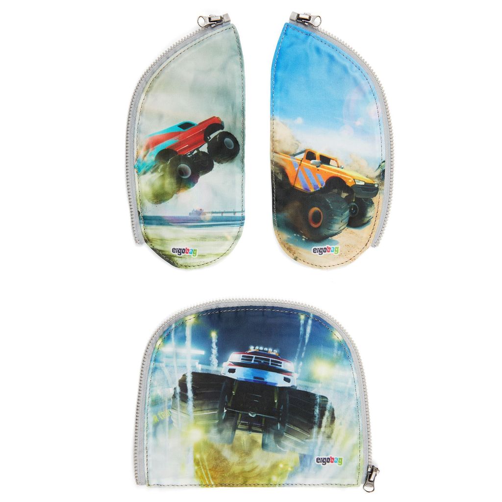 Ergobag Zippies Cartrucks Zip-Seitenflächen 3tlg.