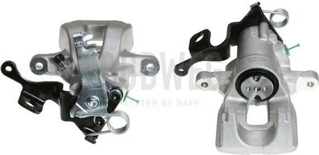 BUDWEG CALIPER Bremssattel Hinten Rechts für CITROËN C4 Grand Picasso I (UA) 344249