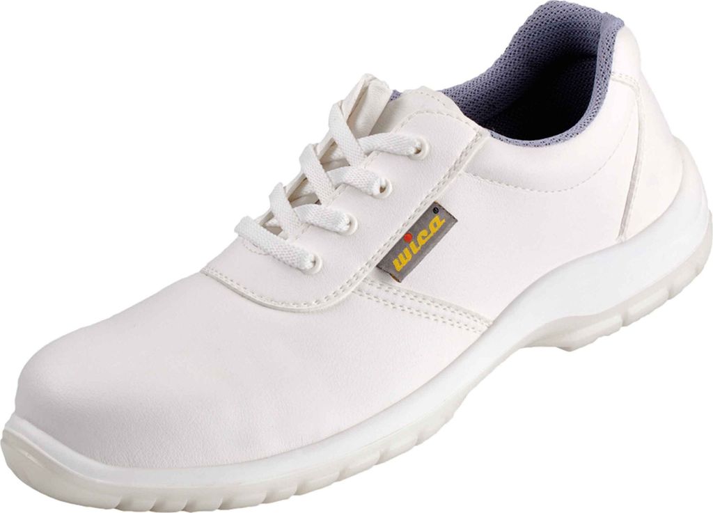 Wica S2 *ORVIETO* HALBSCHUHE Arbeitsschuhe in Übergrößen Weiß 34628 große Unisexschuhe, Größe:42