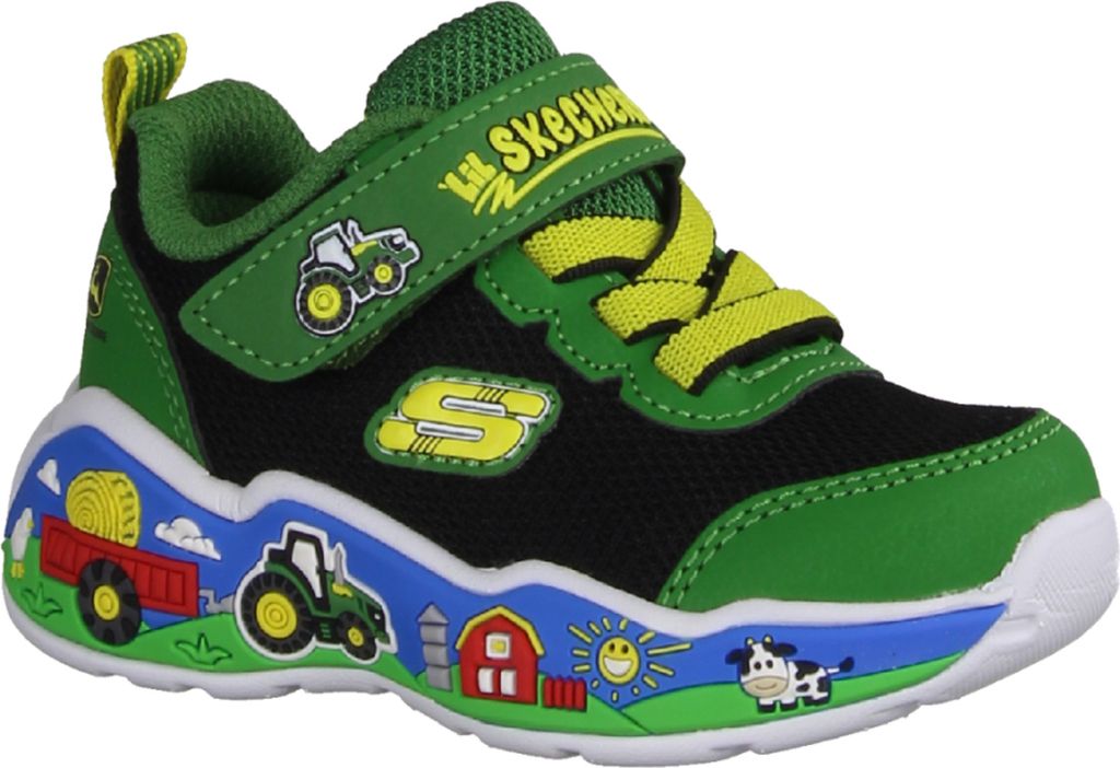 SKECHERS PLAY SCENE BARN SQUAD Grün Produktbild 