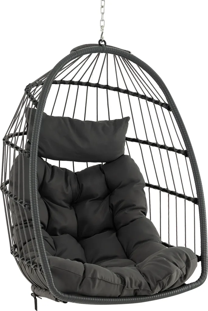 Fauteuil suspendu intérieur extérieur pliable pour détente et lecture