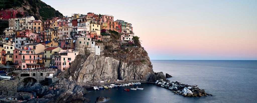 hansepuzzle 99429 - Cinque Terre Panorama-Puzzle 2000 Teile | Orte Puzzle, 2028 Teile, Orte, 60,0 x 46,0cm mit hochwertiger Aufbewahrung, Kartonbox...