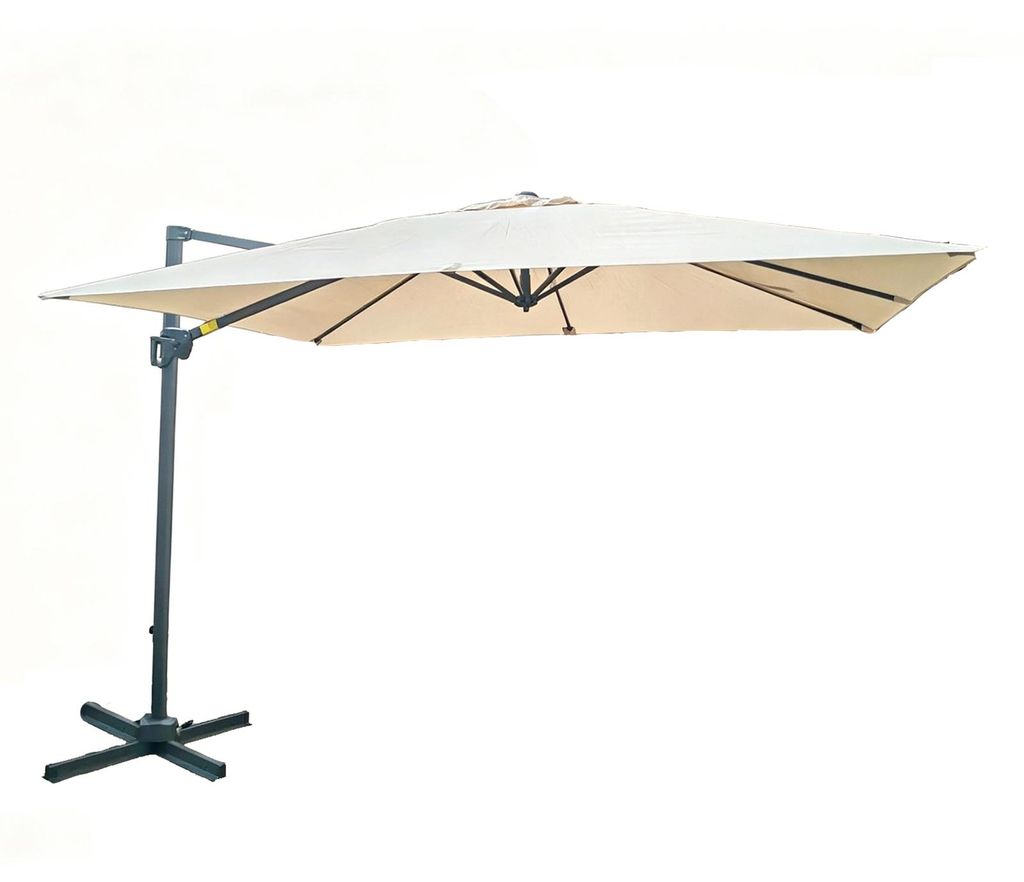 Parasol COSTWAY 300 x 200 cm, parasol z ramieniem Zdjęcie produktu 