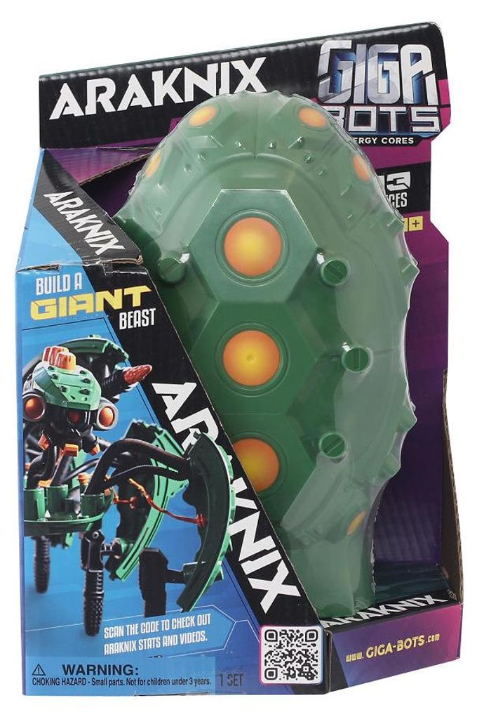 GIGA BOTS Beast Actionfigur Araknix - baubarer Spielzeugroboter