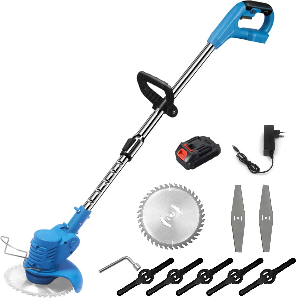 Tosaerba Sicuro per Giardino Casa 25000 Giri | Blu UE Regolabile
