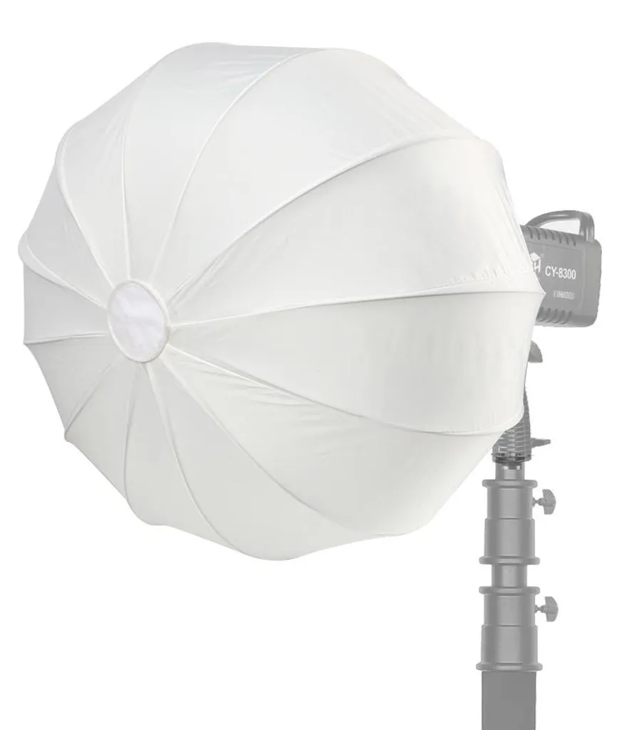 Diffuseur sphérique Softlight blanc spécial interview et reportage - 4