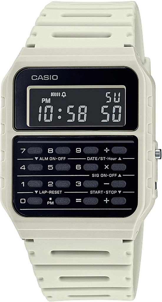 Uhr Casio Vintage Herrenuhr Weiß Casio-CA-53WF-8BEF Produktbild 