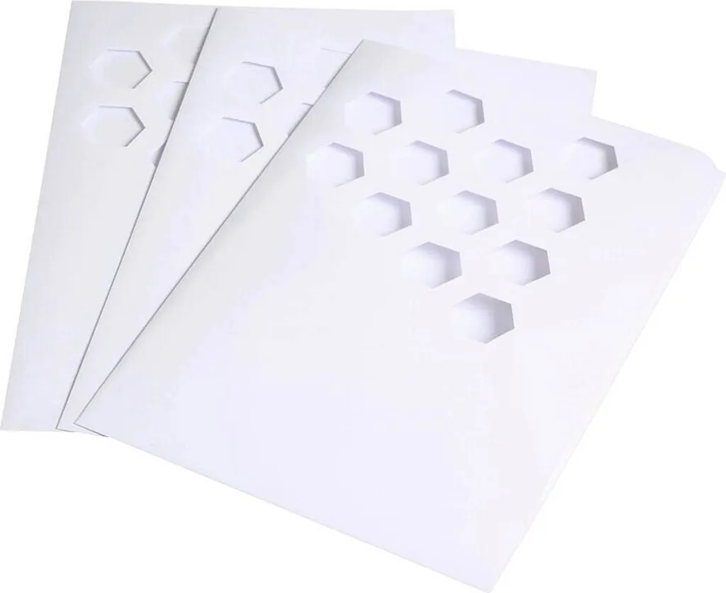 ELCO 29688.1 Pochette de 100 Sichthüllen A4 Blanc Lisse - Haute Qualité