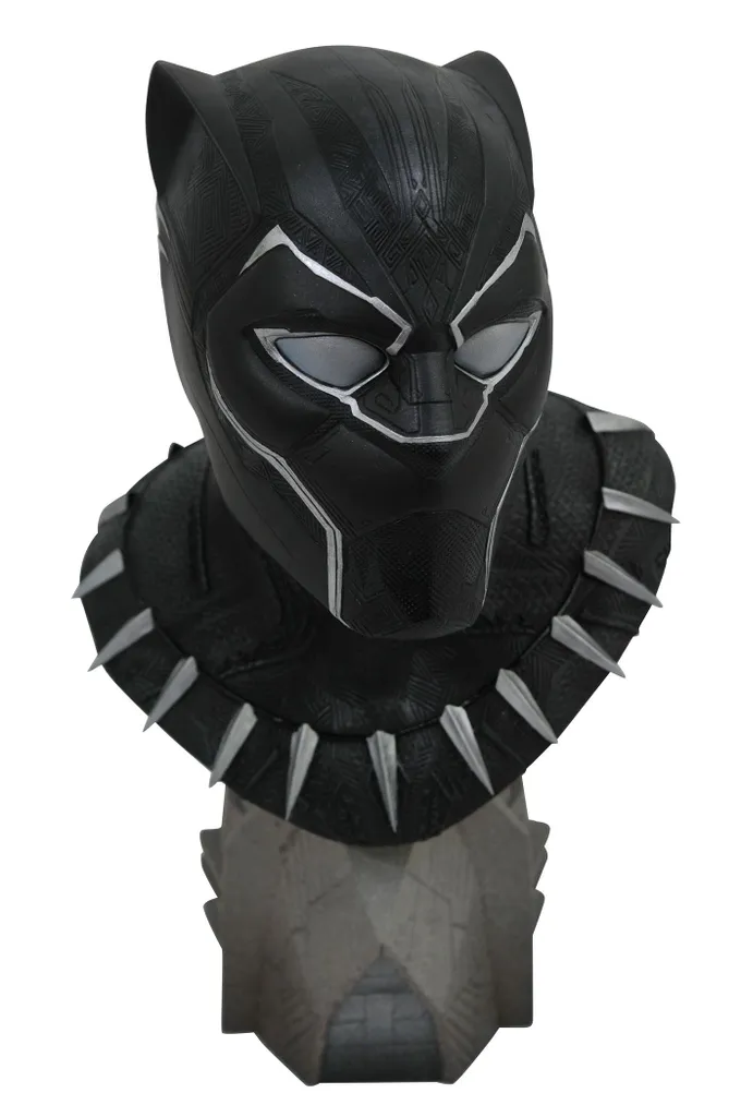 Buste Black Panther 25cm Marvel Premium - Détails et Finition de Luxe