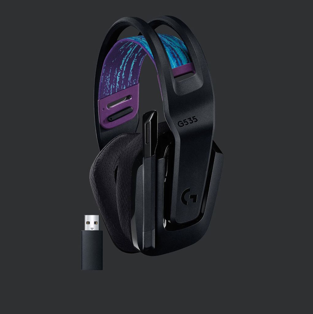 Logitech G G535 Kopfhörer Kabellos Kopfband Gaming Schwarz Produktbild 27