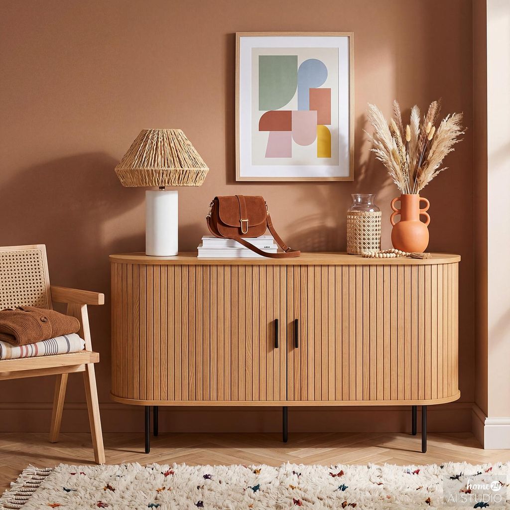 home24 Sideboard - MDF / Metall