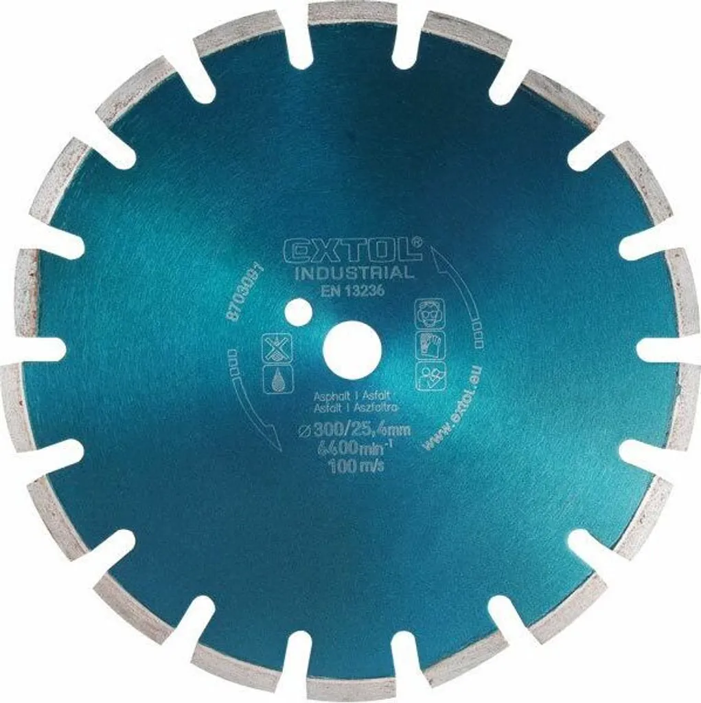Disque diamant segmenté asphalte 400mm : stop à l'usure rapide du bitume