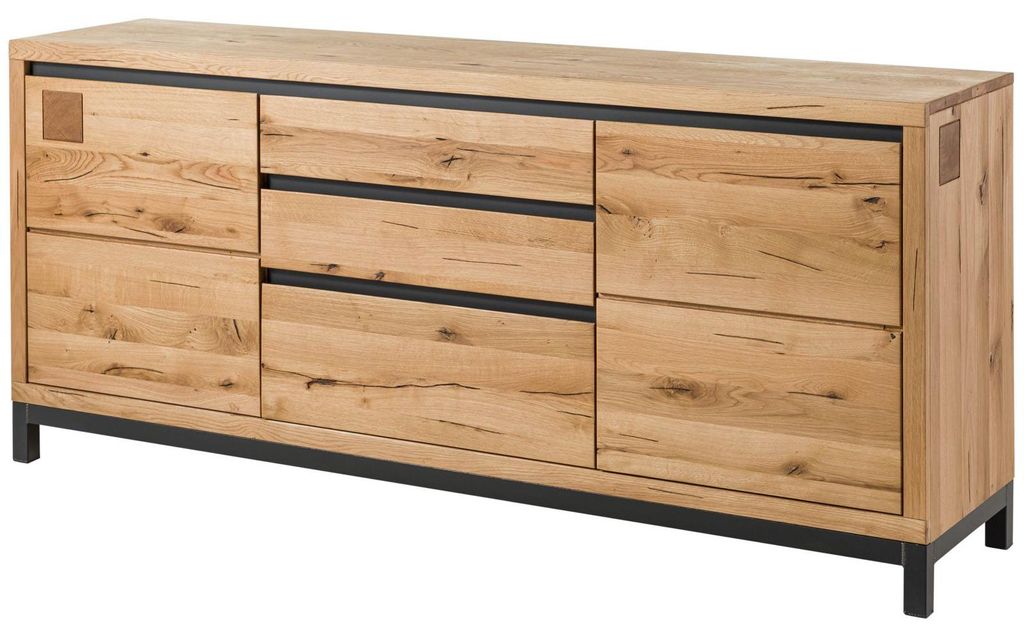 MASSIVMOEBEL24 | credenza in legno di Quercia Selvatica Immagine del prodotto 
