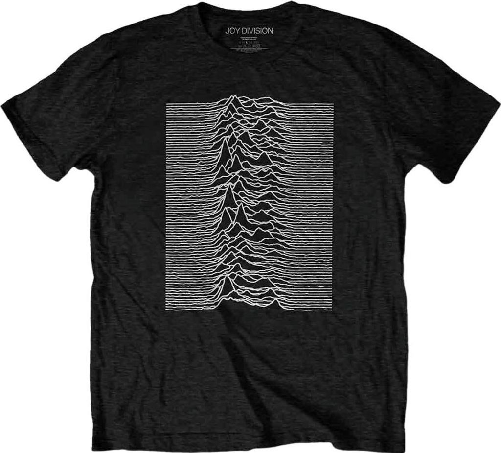 Joy Division Unknown Pleasures Black S T-Shirt