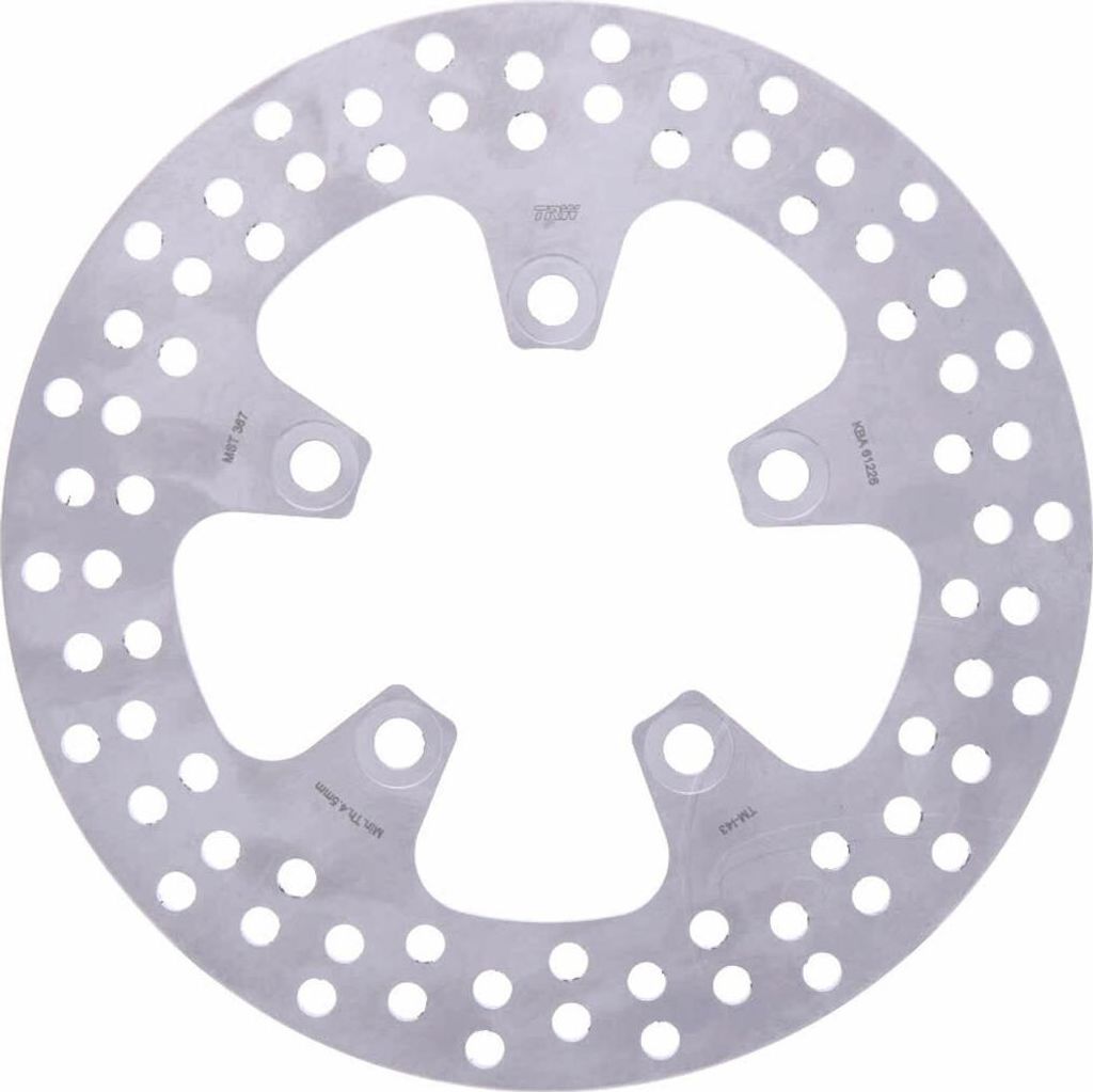 Disco freno fisso TRW LUCAS D.230mm 5 bulloni per Kawasaki Immagine del prodotto 