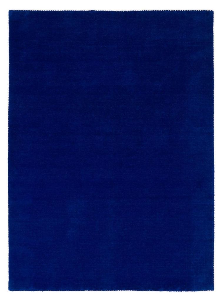 carpetfine petit Tapis de laine Gabbeh Lola bleu 60x90 cm | Image du produit 