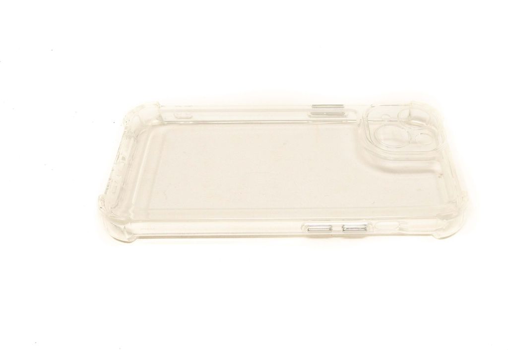 Schutzhülle stoßfest aus TPU in Weiß Transparent Hülle für iPhone 14 Plus