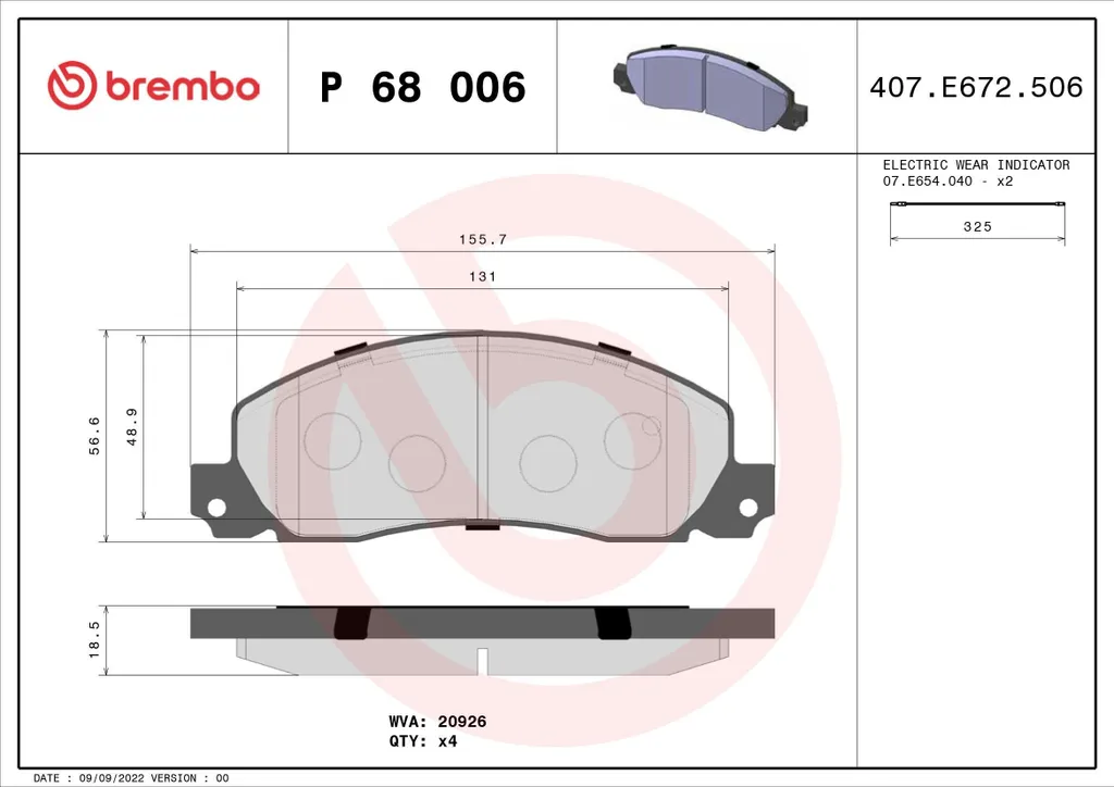 Plaquettes de frein Brembo P 68 006 : fini les bruits sur Trafic