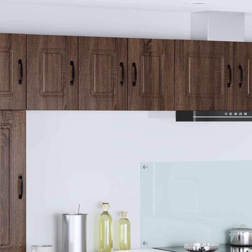 vidaXL Küchenschrank 2 pcs Braun Eichen-Optik 30 x 31 x 40 cm