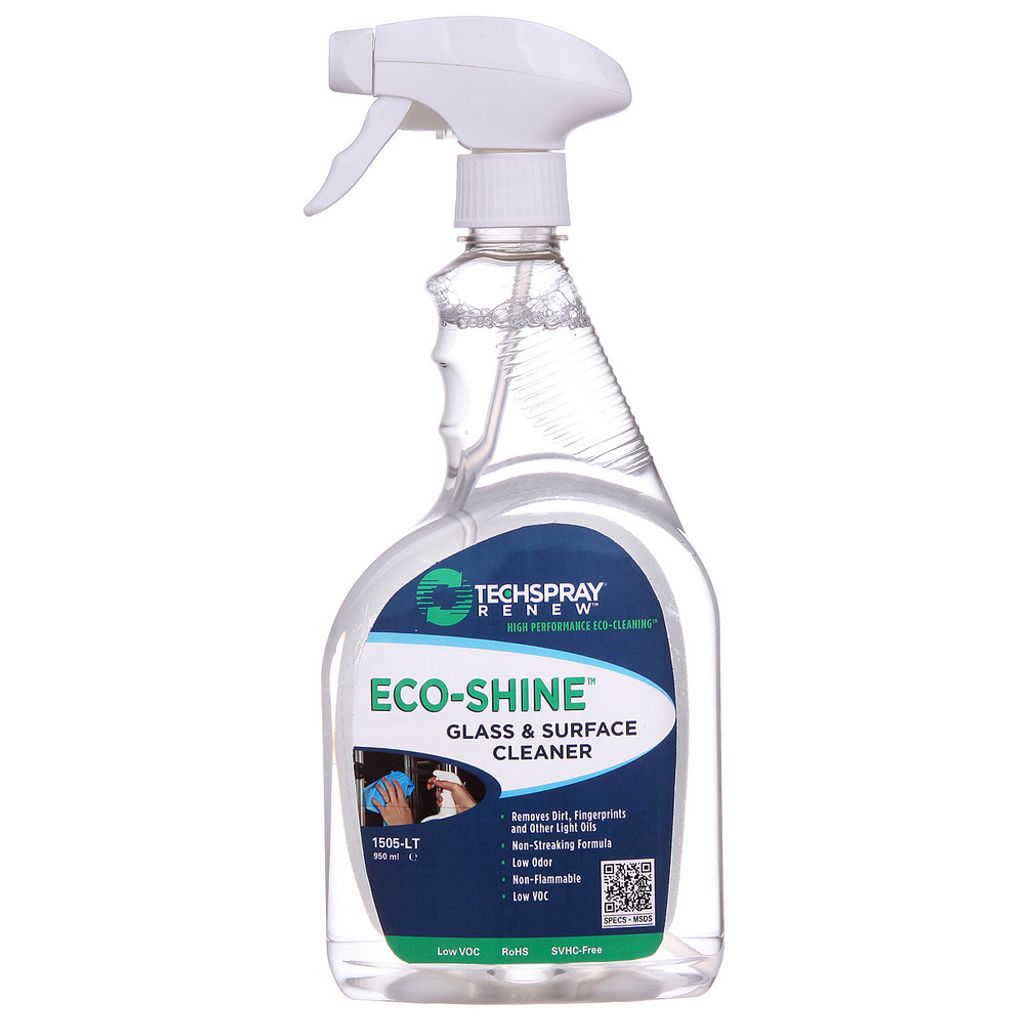 Techspray Eco-Shine Glas- und Oberflächenreiniger 1505-LT (Glasreiniger)