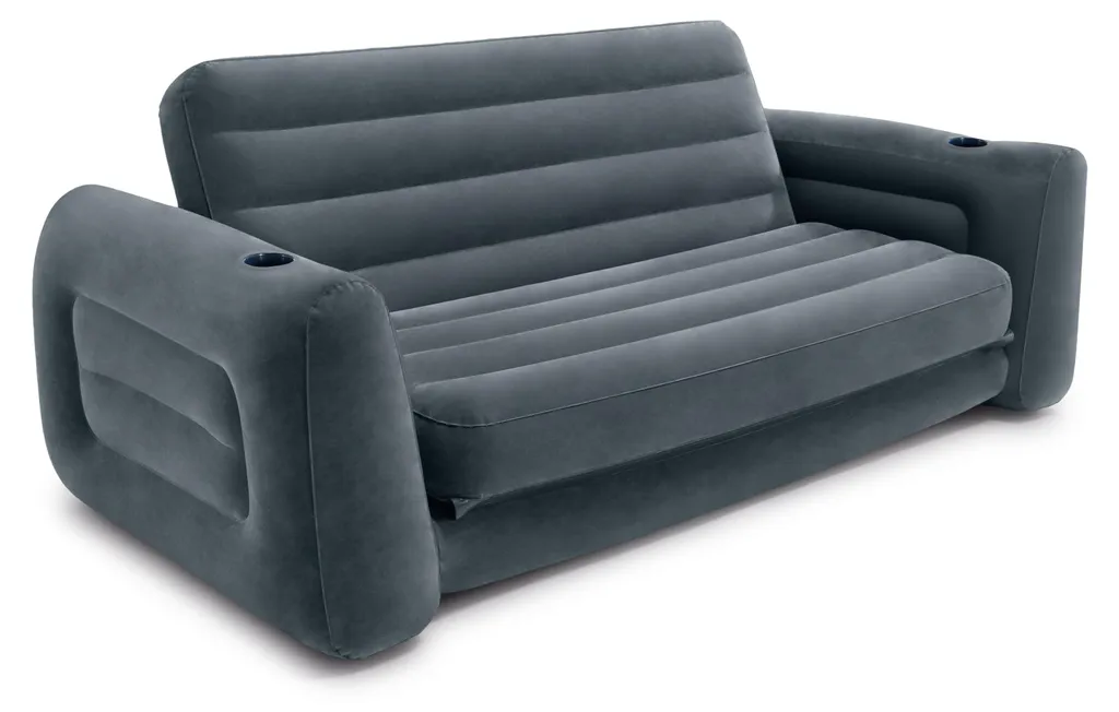 Canapé convertible gonflable 2 places - Lit d'appoint d'intérieur 193cm