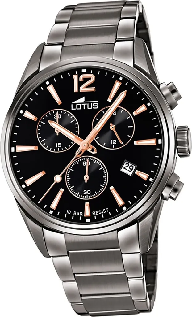 Montre Homme Lotus Sport Khrono 18682/2 en Acier Inoxydable