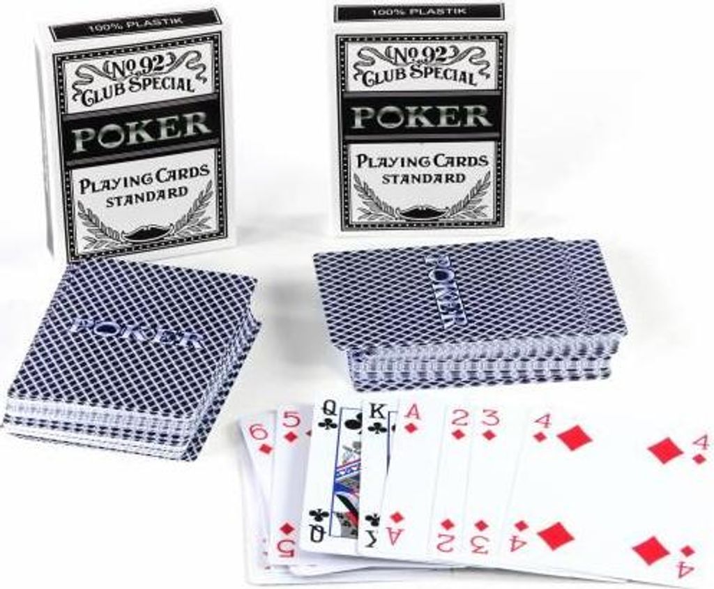 Sada Poker karet No92 100% PLAST, 2 ks Obrázek produktu 