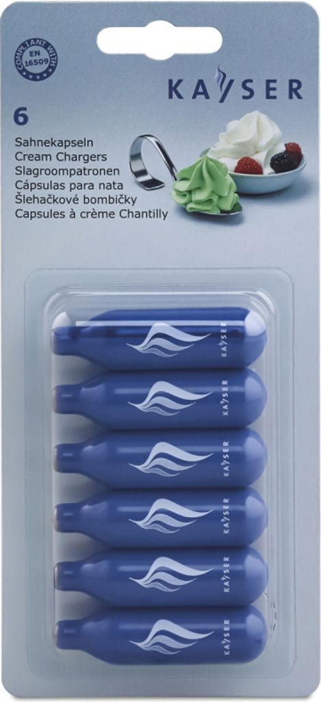Kayser, BOMB, crème fouettée, 7,5G, 6 pièces Image du produit 