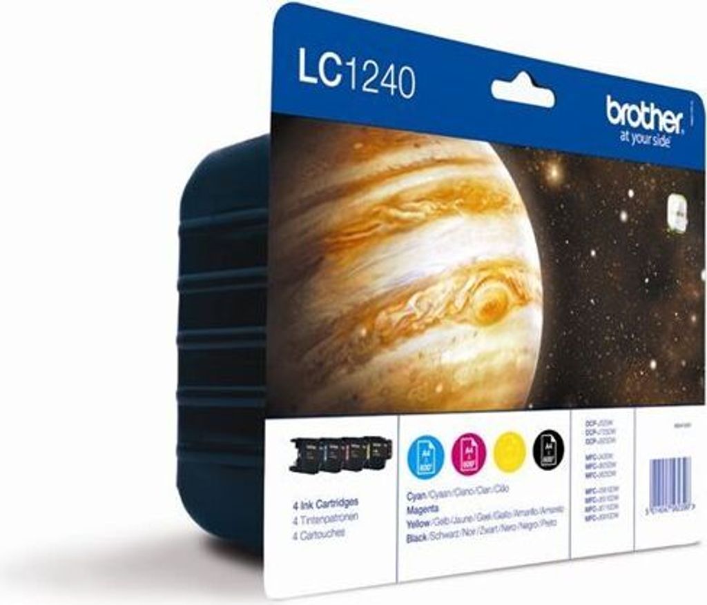 BROTHER LC1240 Tintenpatronen Multipack