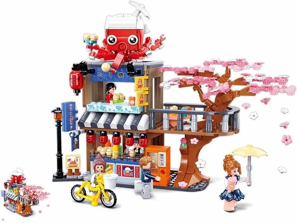 Sluban Girl's Dream Japanese Tako Yaki Bistro Shop Zdjęcie produktu 
