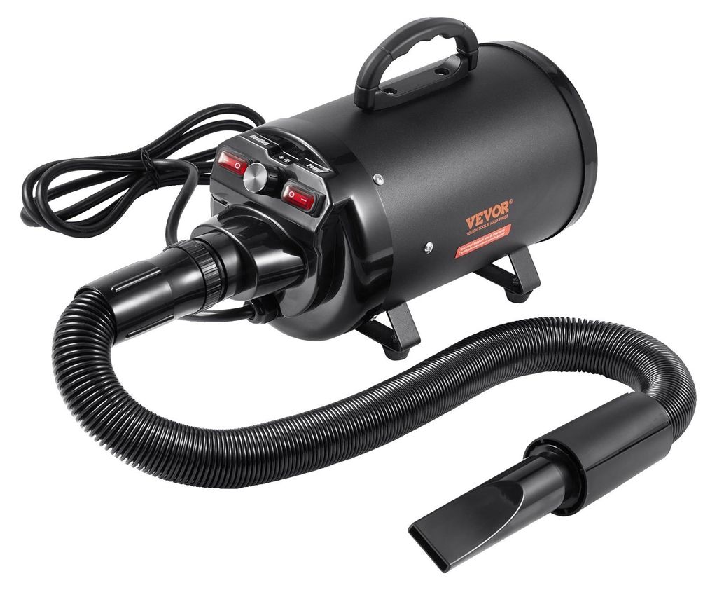 VEVOR - Secador de pelo para perros de 2000W, secador de Imagen del producto 
