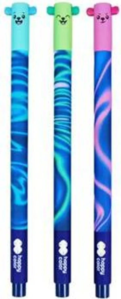 Roller à encre liquide bleu 0,5 mm Magic Sky Ushaki pour le bureau