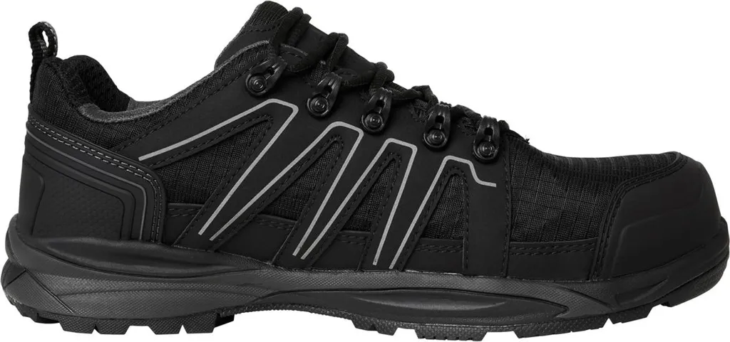 Chaussures Helly Hansen Manchester Low S3 78421 Noir et Gris Taille 41 - 3
