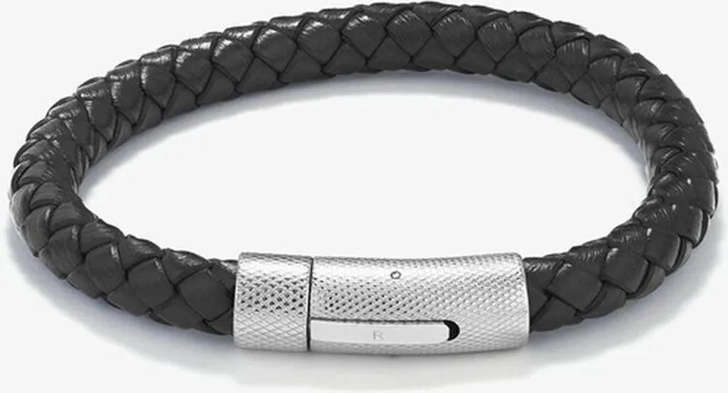 Radiant RH000261 Bracciale Uomo Nero: Il Lusso del Minimalismo - 2