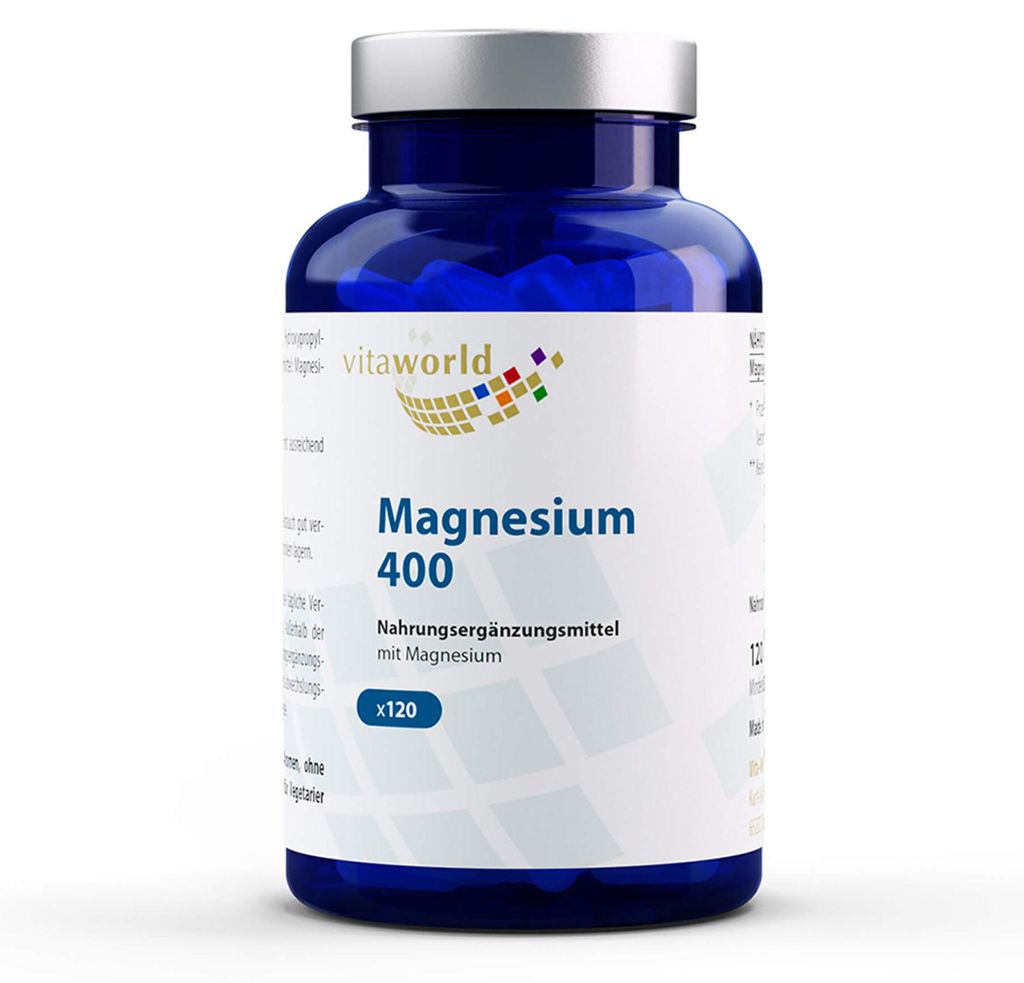 Vitaworld Magnesium 400 Kapseln, 120 St. Kapseln Produktbild 