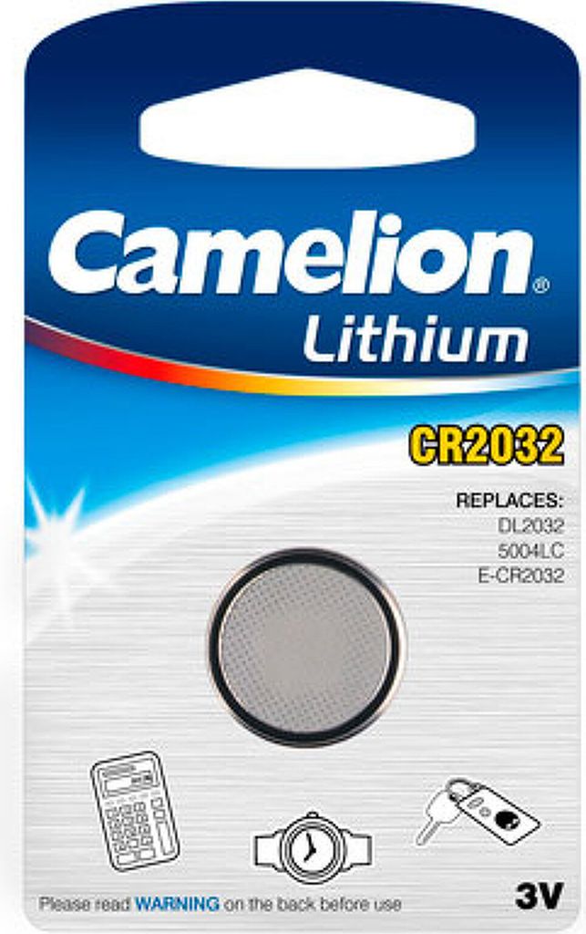 Lithium Knopfzelle Camelion CR2032 1er Blister