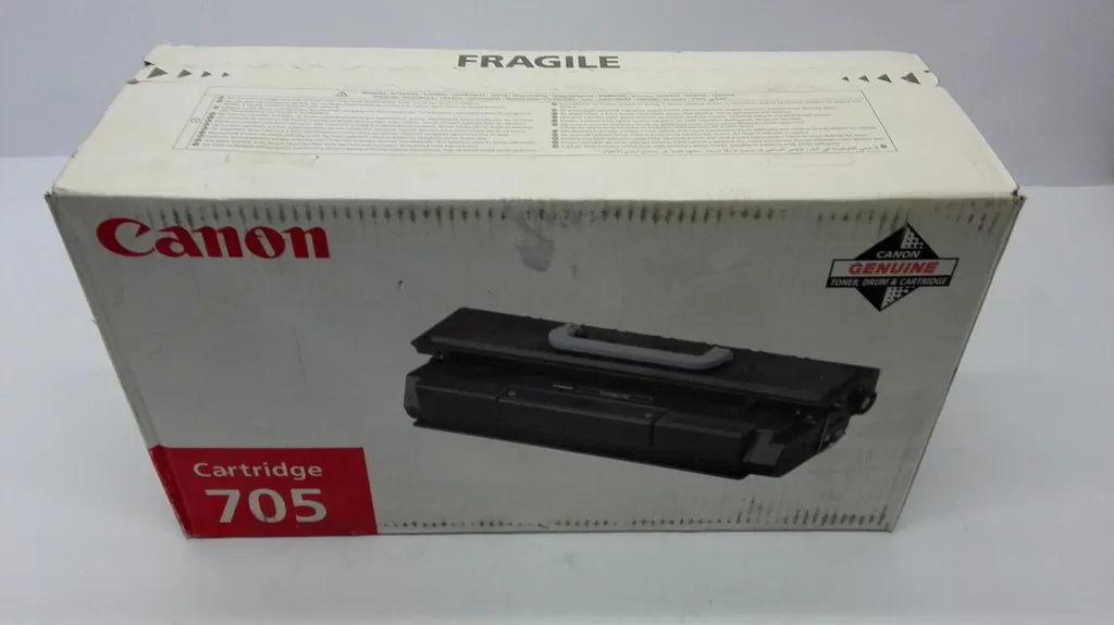 Toner Noir Canon 705 - Cartouche d'encre Laser Originale 0265B002