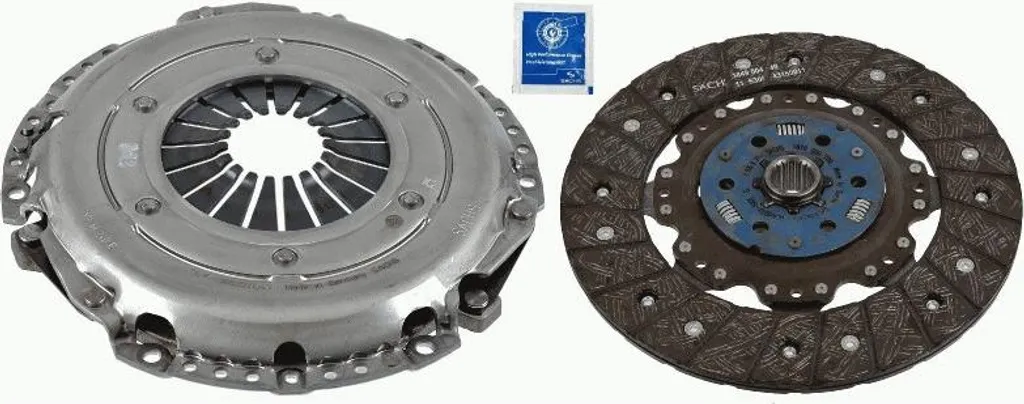 Kit d'embrayage SACHS 3000 970 143 avec disque à haute friction durable