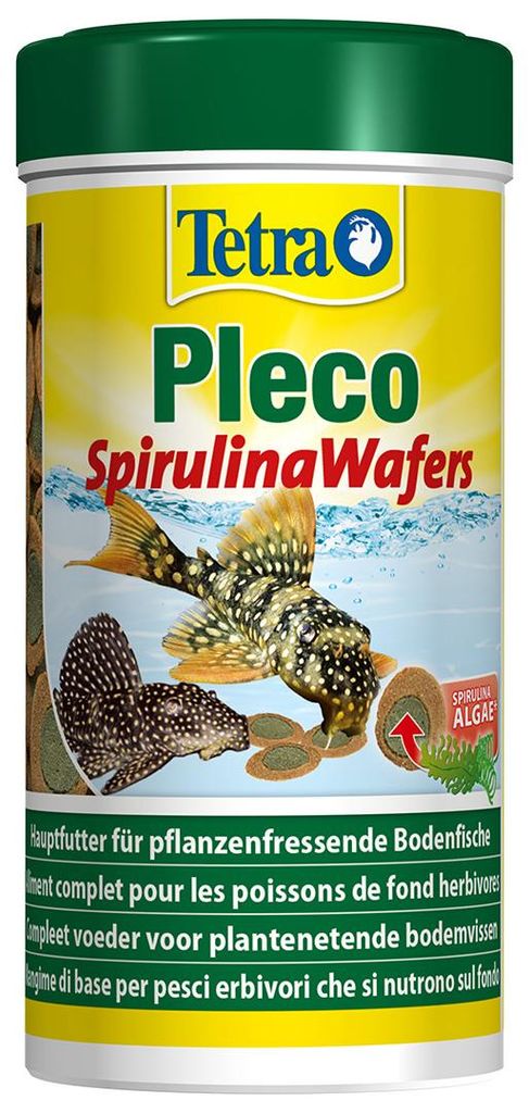 Tetra Pleco Spirulina Wafers 250ML | Hoofdvoeding Voor Productafbeelding 