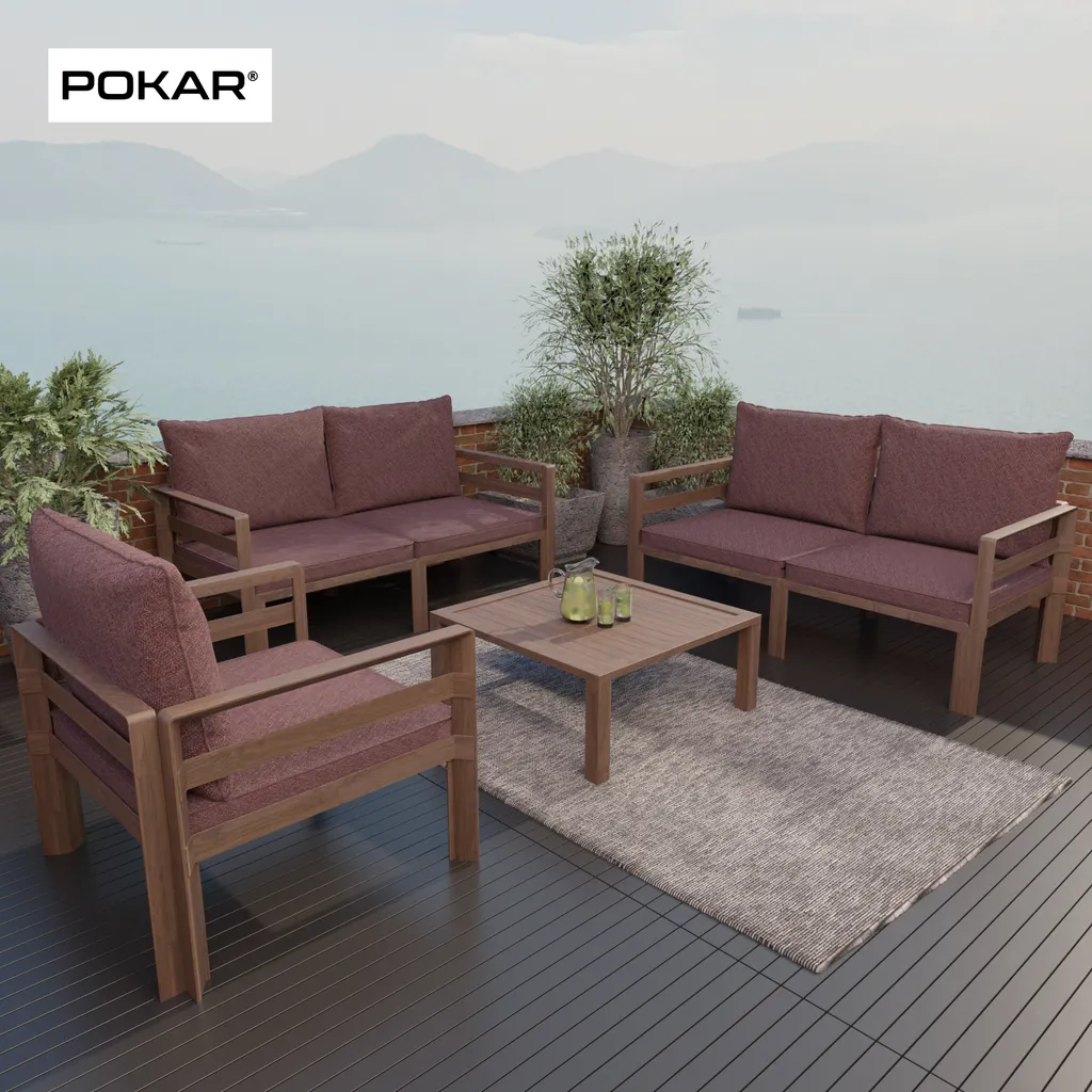 Cuscino Arredo POKAR Viola 50x50 | Eccellenza e Comfort - 7