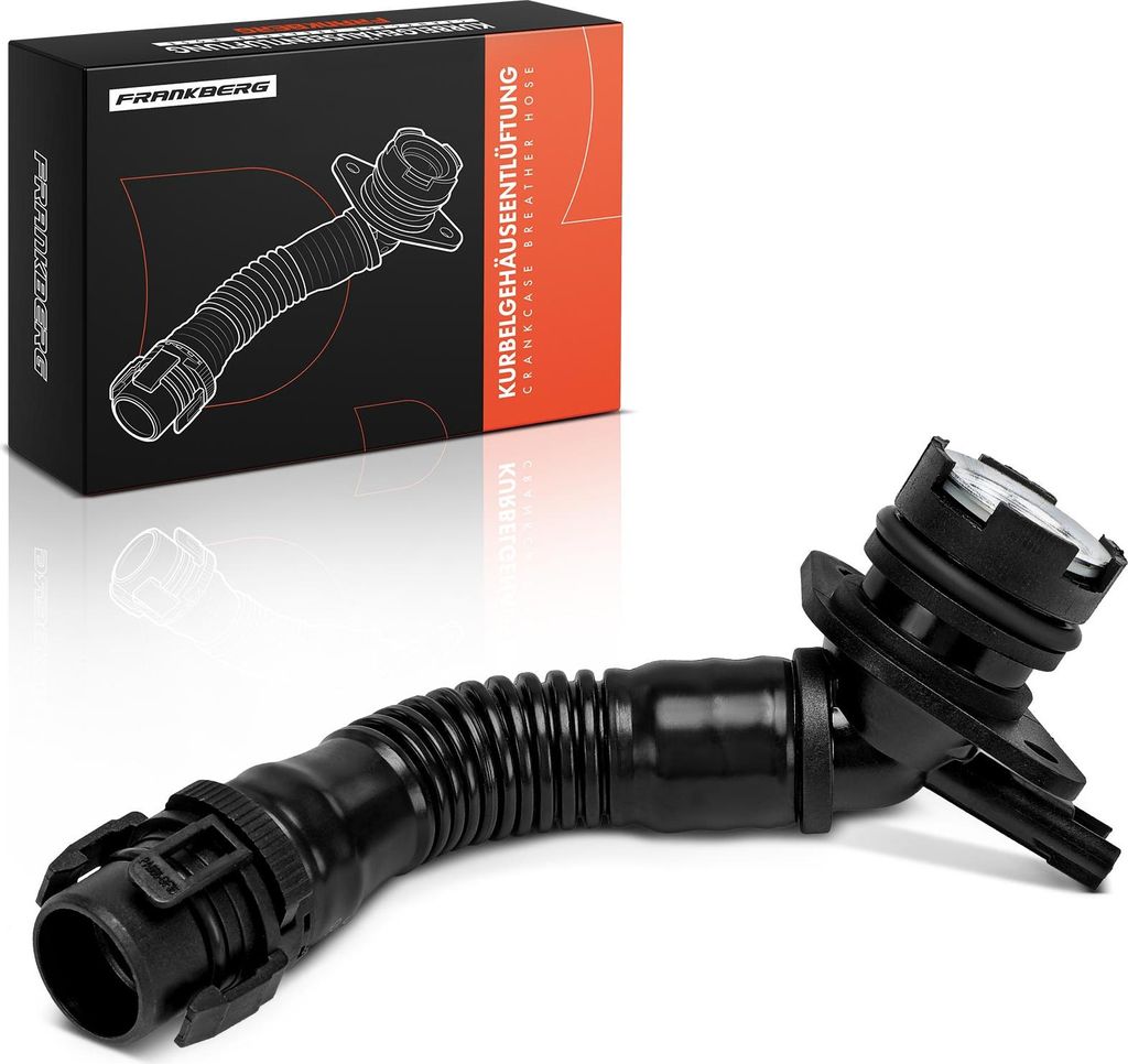 Frankberg 1x Kurbelgehäuseentlüftung Schlauch für BMW 3er E90 E93 E92 E91 1er E82 E88 5er F10