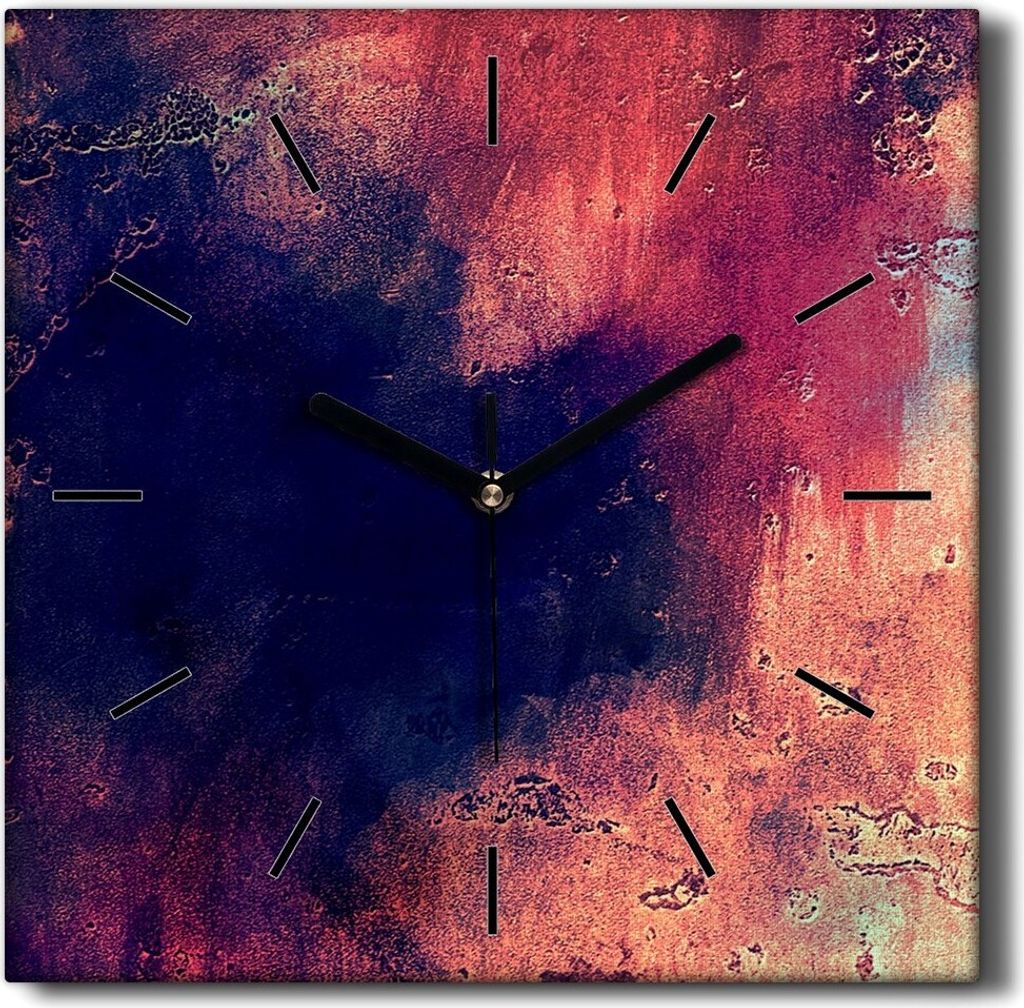 Coloray Hodiny Unikátní 30x30 cm  Tiché hodiny Pro obývací Produktbild 