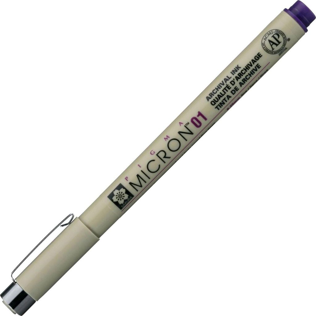 SAKURA Fineliner PIGMA MICRON 01, lila Obrázek produktu 