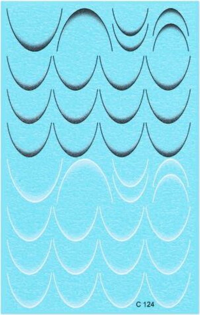 Cupio French Nageltattoo – Combo 3