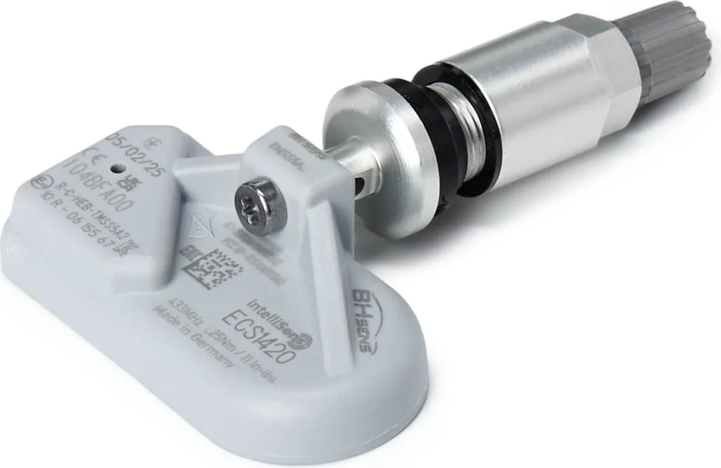 Capteur TPMS ECS Universel HUF avec Valve en Métal Argenté #ECS1420 - 5
