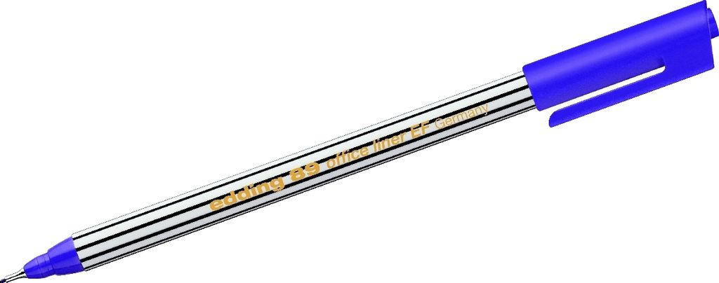 Fineliner edding 89 office liner EF violett 0,3 Packung mit 10 Stück