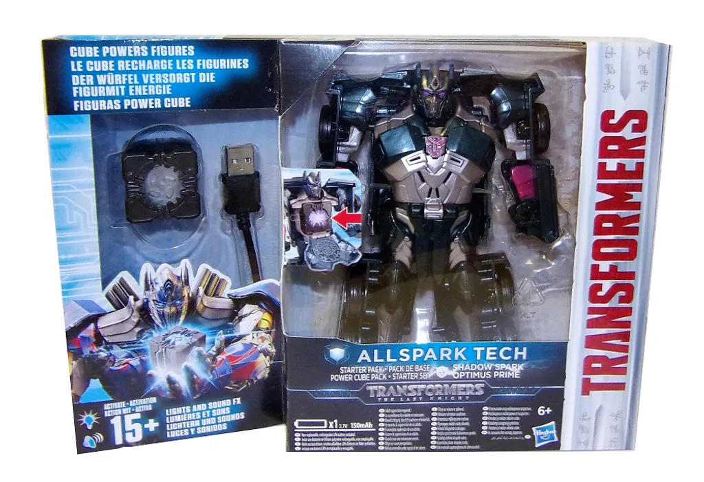 Station d'Énergie Transformers 5 Power Cube Starter pour Jouet Interactif